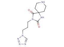 3-[3-(1H-tetrazol-1-yl)propyl]-1,3,8-triazaspiro[4.5]decane-2,4-dione
