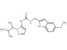 N-[1-(1,2-dimethylpropyl)-1H-pyrazol-5-yl]-N'-[(5-methoxy-1H-indol-2-yl)methyl]urea