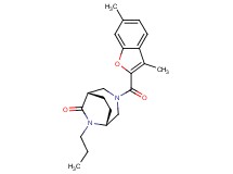 (1S*,5R*)-3-[(3,6-dimethyl-1-benzofuran-2-yl)carbonyl]-6-propyl-3,6-diazabicyclo[3.2.2]nonan-7-one