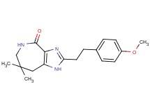 2-[2-(4-methoxyphenyl)ethyl]-7,7-dimethyl-5,6,7,8-tetrahydroimidazo[4,5-c]azepin-4(1H)-one