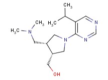 [(3R*,4R*)-4-[(dimethylamino)methyl]-1-(5-isopropylpyrimidin-4-yl)pyrrolidin-3-yl]methanol
