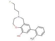 4-(3-fluoropropyl)-7-(2-methylphenyl)-2,3,4,5-tetrahydro-1,4-benzoxazepin-9-ol