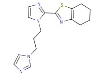 2-{1-[3-(1H-imidazol-1-yl)propyl]-1H-imidazol-2-yl}-4,5,6,7-tetrahydro-1,3-benzothiazole