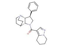 (2R*,3S*,6R*)-3-phenyl-5-(4,5,6,7-tetrahydropyrazolo[1,5-a]pyridin-3-ylcarbonyl)-1,5-diazatricyclo[5.2.2.0~2,6~]undecane