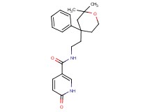 N-[2-(2,2-dimethyl-4-phenyltetrahydro-2H-pyran-4-yl)ethyl]-6-oxo-1,6-dihydropyridine-3-carboxamide