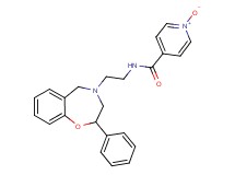 N-[2-(2-phenyl-2,3-dihydro-1,4-benzoxazepin-4(5H)-yl)ethyl]isonicotinamide 1-oxide