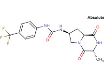 N-[(3R,7S,8aS)-3-methyl-1,4-dioxooctahydropyrrolo[1,2-a]pyrazin-7-yl]-N'-[4-(trifluoromethyl)phenyl]urea
