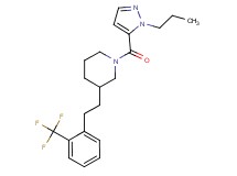 1-[(1-propyl-1H-pyrazol-5-yl)carbonyl]-3-{2-[2-(trifluoromethyl)phenyl]ethyl}piperidine