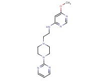 6-methoxy-N-[2-(4-pyrimidin-2-ylpiperazin-1-yl)ethyl]pyrimidin-4-amine