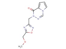 2-{[5-(methoxymethyl)-1,2,4-oxadiazol-3-yl]methyl}pyrrolo[1,2-d][1,2,4]triazin-1(2H)-one
