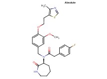 2-(4-fluorophenyl)-N-{3-methoxy-4-[2-(4-methyl-1,3-thiazol-5-yl)ethoxy]benzyl}-N-[(3S)-2-oxo-3-azepanyl]acetamide