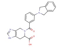 5-[3-(1,3-dihydro-2H-isoindol-2-yl)benzoyl]-4,5,6,7-tetrahydro-1H-imidazo[4,5-c]pyridine-6-carboxylic acid