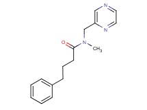 N-methyl-4-phenyl-N-(pyrazin-2-ylmethyl)butanamide