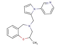 2-methyl-4-{[1-(3-pyridinyl)-1H-pyrrol-2-yl]methyl}-2,3,4,5-tetrahydro-1,4-benzoxazepine
