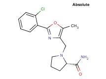 1-{[2-(2-chlorophenyl)-5-methyl-1,3-oxazol-4-yl]methyl}-L-prolinamide