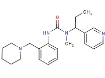 N-methyl-N'-[2-(piperidin-1-ylmethyl)phenyl]-N-(1-pyridin-3-ylpropyl)urea