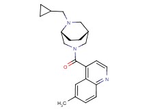 4-{[(1R*,5R*)-6-(cyclopropylmethyl)-3,6-diazabicyclo[3.2.2]non-3-yl]carbonyl}-6-methylquinoline