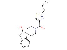 1'-[(2-propyl-1,3-thiazol-4-yl)carbonyl]-2,3-dihydrospiro[indene-1,4'-piperidin]-2-ol