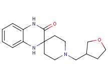 1-(tetrahydro-3-furanylmethyl)-1',4'-dihydro-3'H-spiro[piperidine-4,2'-quinoxalin]-3'-one