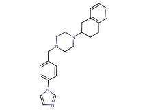 1-[4-(1H-imidazol-1-yl)benzyl]-4-(1,2,3,4-tetrahydronaphthalen-2-yl)piperazine