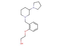 2-(2-{[3-(1-pyrrolidinyl)-1-piperidinyl]methyl}phenoxy)ethanol