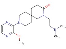 2-[2-(dimethylamino)ethyl]-9-(3-methoxypyrazin-2-yl)-2,9-diazaspiro[5.5]undecan-3-one