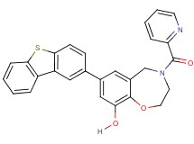 7-dibenzo[b,d]thien-2-yl-4-(2-pyridinylcarbonyl)-2,3,4,5-tetrahydro-1,4-benzoxazepin-9-ol