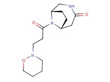 (1S*,6R*)-9-[3-(1,2-oxazinan-2-yl)propanoyl]-3,9-diazabicyclo[4.2.1]nonan-4-one