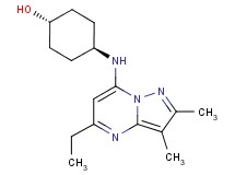 trans-4-[(5-ethyl-2,3-dimethylpyrazolo[1,5-a]pyrimidin-7-yl)amino]cyclohexanol