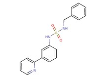 N-benzyl-N'-(3-pyridin-2-ylphenyl)sulfamide