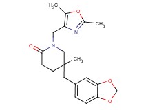 5-(1,3-benzodioxol-5-ylmethyl)-1-[(2,5-dimethyl-1,3-oxazol-4-yl)methyl]-5-methylpiperidin-2-one