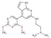 N'-[4-(2,4-dimethoxypyrimidin-5-yl)-1H-pyrrolo[2,3-b]pyridin-6-yl]-N,N-dimethylethane-1,2-diamine