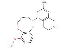 4-(10-methoxy-3,4-dihydro-2H-1,5-benzoxazocin-5(6H)-yl)-5,6,7,8-tetrahydropyrido[3,4-d]pyrimidin-2-amine