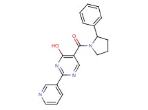 5-[(2-phenylpyrrolidin-1-yl)carbonyl]-2-pyridin-3-ylpyrimidin-4-ol