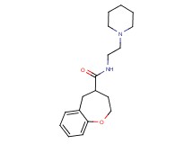 N-(2-piperidin-1-ylethyl)-2,3,4,5-tetrahydro-1-benzoxepine-4-carboxamide