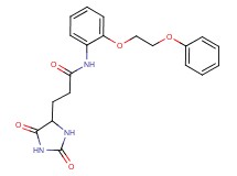 3-(2,5-dioxoimidazolidin-4-yl)-N-[2-(2-phenoxyethoxy)phenyl]propanamide