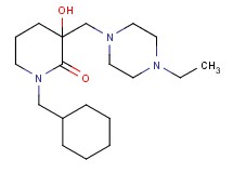 1-(cyclohexylmethyl)-3-[(4-ethyl-1-piperazinyl)methyl]-3-hydroxy-2-piperidinone