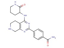 4-{4-[(2-oxopiperidin-3-yl)amino]-5,6,7,8-tetrahydropyrido[3,4-d]pyrimidin-2-yl}benzamide