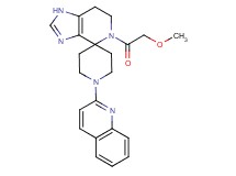 5-(methoxyacetyl)-1'-quinolin-2-yl-1,5,6,7-tetrahydrospiro[imidazo[4,5-c]pyridine-4,4'-piperidine]