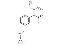 N-[(2'-fluoro-6'-methoxybiphenyl-3-yl)methyl]cyclopropanamine