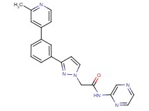 2-{3-[3-(2-methyl-4-pyridinyl)phenyl]-1H-pyrazol-1-yl}-N-2-pyrazinylacetamide