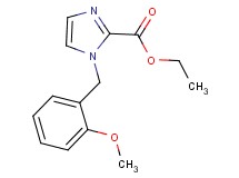 ethyl 1-(2-methoxybenzyl)-1H-imidazole-2-carboxylate