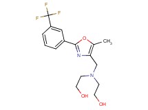 2,2'-[({5-methyl-2-[3-(trifluoromethyl)phenyl]-1,3-oxazol-4-yl}methyl)imino]diethanol