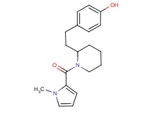 4-(2-{1-[(1-methyl-1H-pyrrol-2-yl)carbonyl]-2-piperidinyl}ethyl)phenol