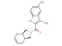 2-[(3aR*,7aS*)-1,3,3a,4,7,7a-hexahydro-2H-isoindol-2-ylcarbonyl]-3,5-dimethyl-1H-indole