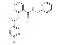 5-hydroxy-N-(2-{[(pyridin-2-ylmethyl)amino]carbonyl}phenyl)pyrazine-2-carboxamide