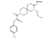 2-(2-hydroxyethyl)-9-L-tyrosyl-2,9-diazaspiro[5.5]undecan-3-one hydrochloride