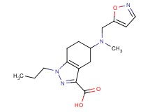 5-[(isoxazol-5-ylmethyl)(methyl)amino]-1-propyl-4,5,6,7-tetrahydro-1H-indazole-3-carboxylic acid