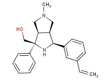 [(1S*,3S*,3aS*,6aR*)-5-methyl-1-phenyl-3-(3-vinylphenyl)octahydropyrrolo[3,4-c]pyrrol-1-yl]methanol