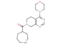 7-(azepan-4-ylcarbonyl)-4-morpholin-4-yl-5,6,7,8-tetrahydropyrido[3,4-d]pyrimidine